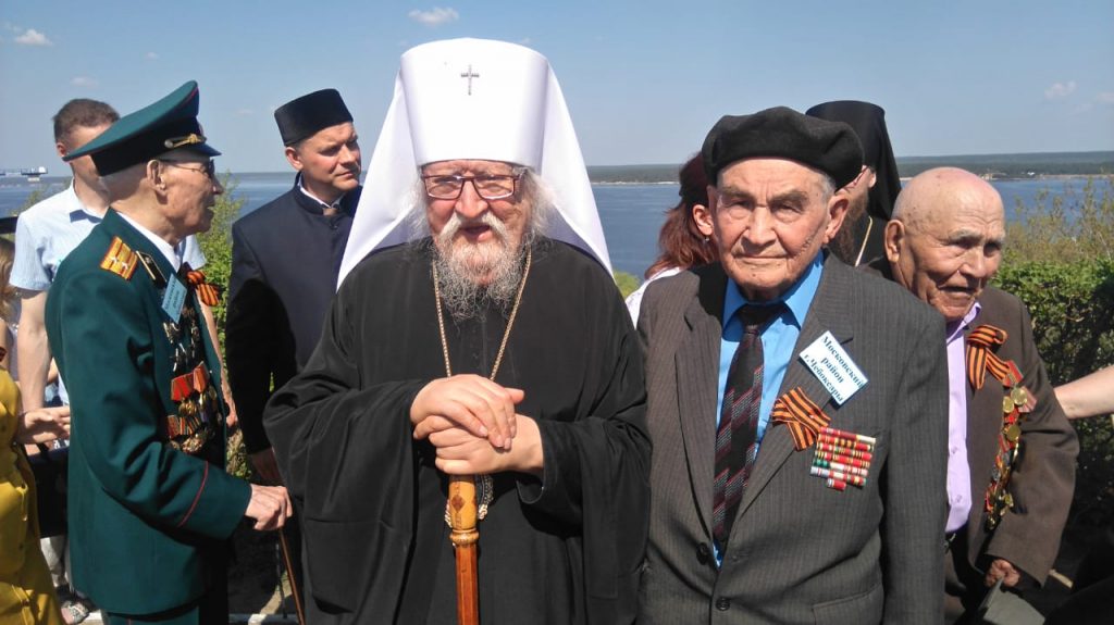 Митрополит Чебоксарский и Чувашский Варнава на встрече с ветеранами